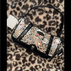 ‼️SOLD ‼️NWT Ed hardy crossbody purse